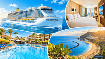 Kanaren & Madeira Kreuzfahrt: 11 Tage mit Costa Smeralda, 7 Nächten Kreuzfahrt, Vollpension, My Italian Genusspaket, 3 Nächten im 4-Sterne Alua Tenerife mit Halbpension, Flug und Transfers ab 1.259 €