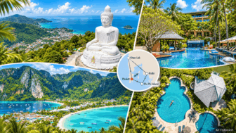 Thailand-Inselhüpfen mit Phuket Phi Phi Island Krabi und Khao Lak: 14 Tage inklusive Flügen Frühstück und mehreren 4-Sterne-Hotels ab 1.444 €